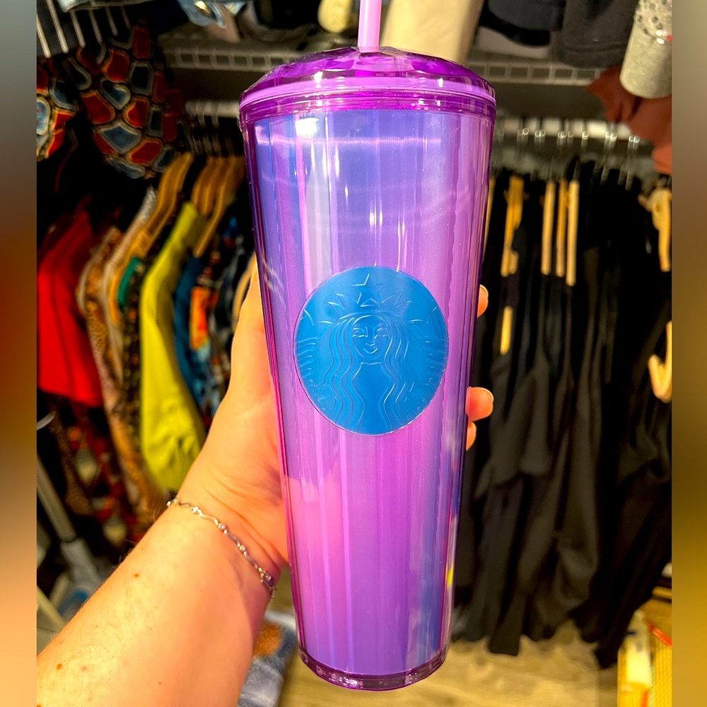 NEW Purple Kaleidoscope Starbucks Tumbler